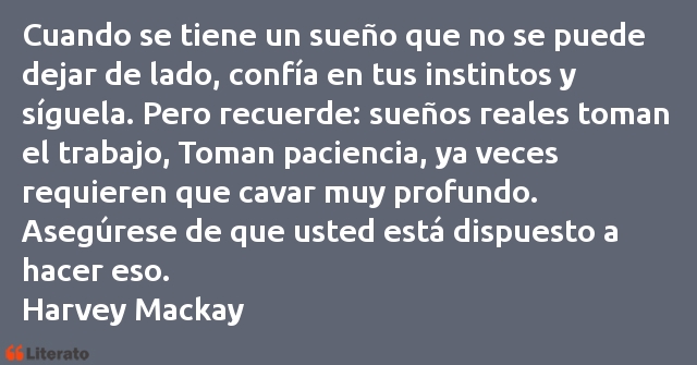 Frases de Harvey Mackay