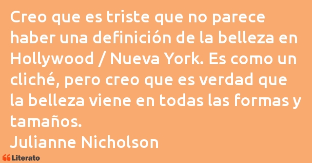 Frases de Julianne Nicholson