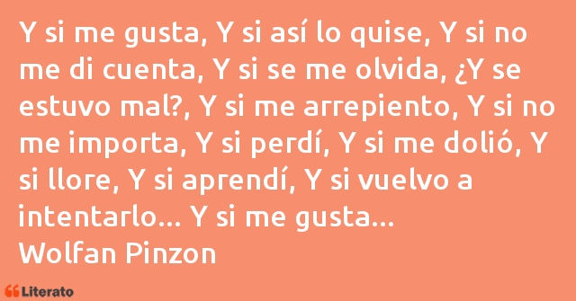 Frases de Wolfan Pinzon