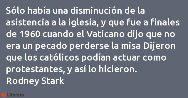 Frases de Rodney Stark