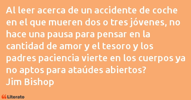 Frases de Jim Bishop