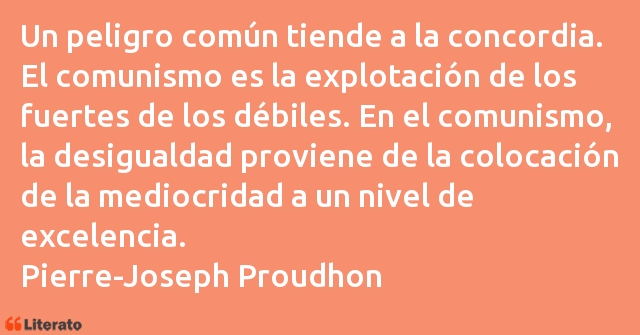 Frases de Pierre-Joseph Proudhon