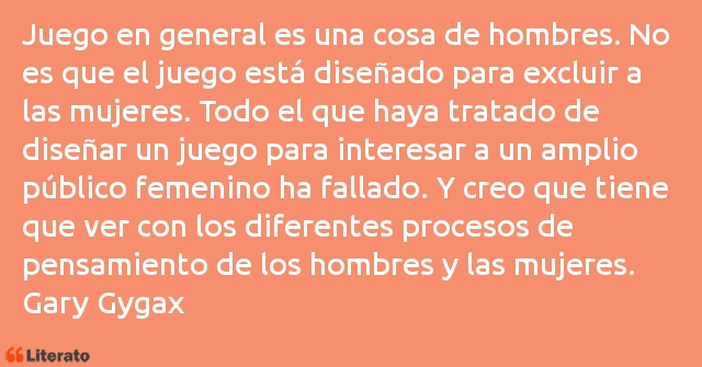 Frases de Gary Gygax