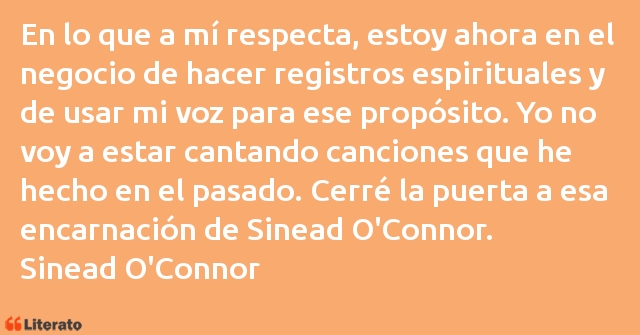 Frases de Sinead O'Connor