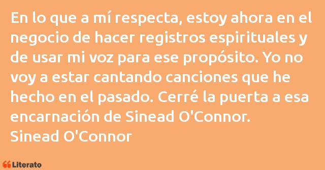 Frases de Sinead O'Connor