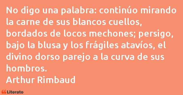 Frases de Arthur Rimbaud