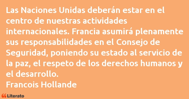 Frases de Francois Hollande