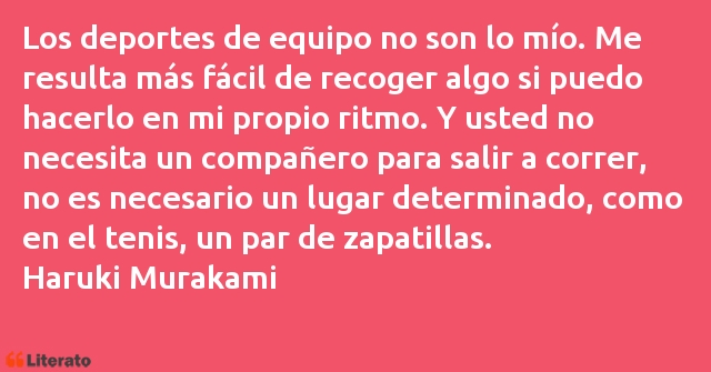 Frases de Haruki Murakami