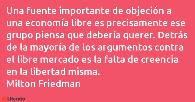 Frases de Milton Friedman