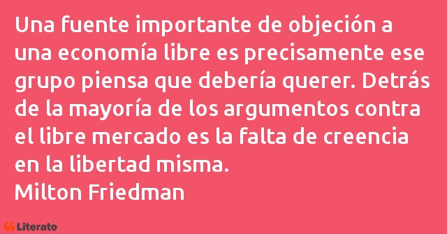 Frases de Milton Friedman