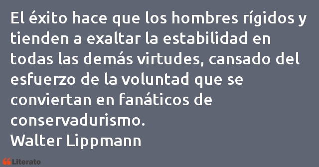 Frases de Walter Lippmann