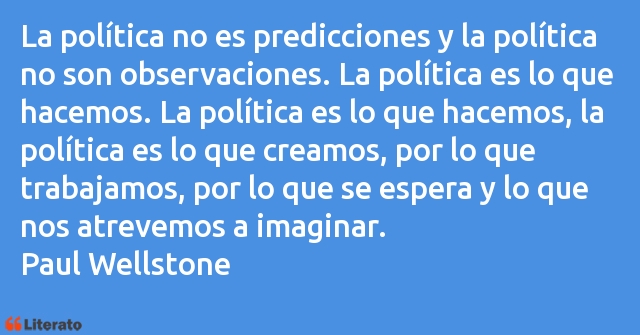 Frases de Paul Wellstone