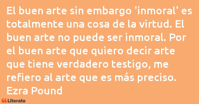 Frases de Ezra Pound