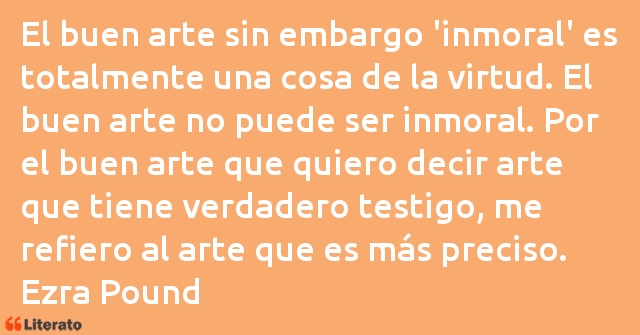 Frases de Ezra Pound