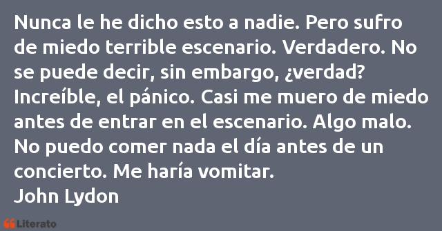 Frases de John Lydon