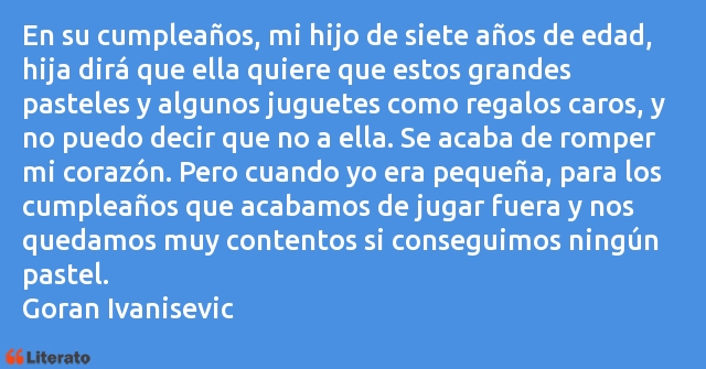 Frases de Goran Ivanisevic