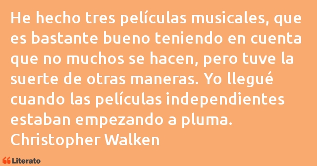 Frases de Christopher Walken