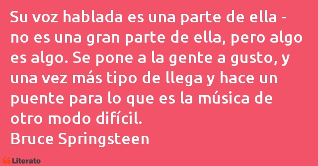 Frases de Bruce Springsteen