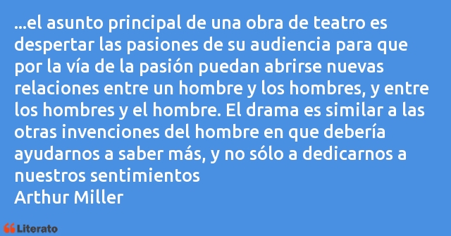 Frases de Arthur Miller