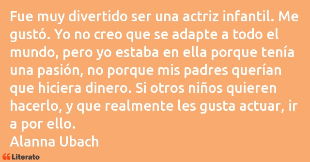 Frases de Alanna Ubach