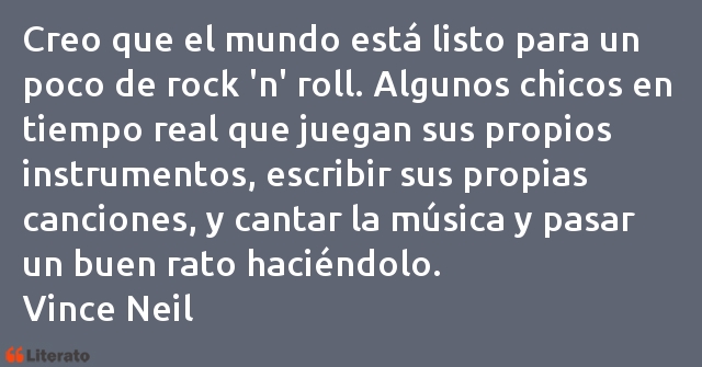 Frases de Vince Neil