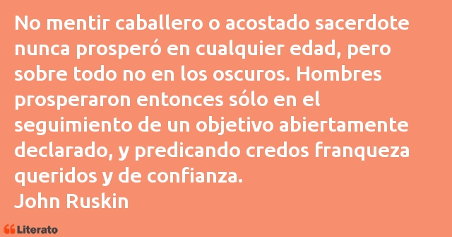 Frases de John Ruskin