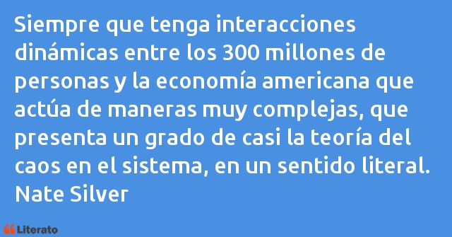 Frases de Nate Silver