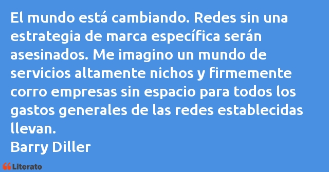 Frases de Barry Diller