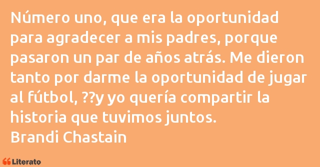 Frases de Brandi Chastain