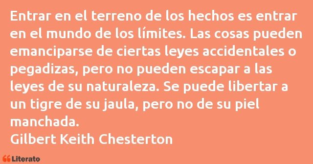 Frases de Gilbert Keith Chesterton