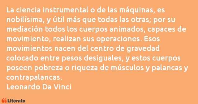 Frases de Leonardo Da Vinci