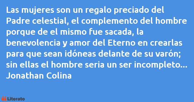 Frases de Jonathan Colina