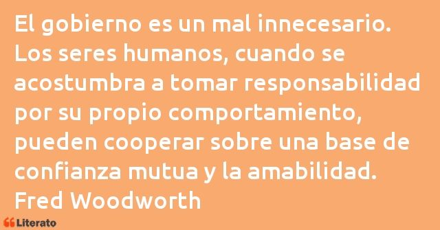 Frases de Fred Woodworth