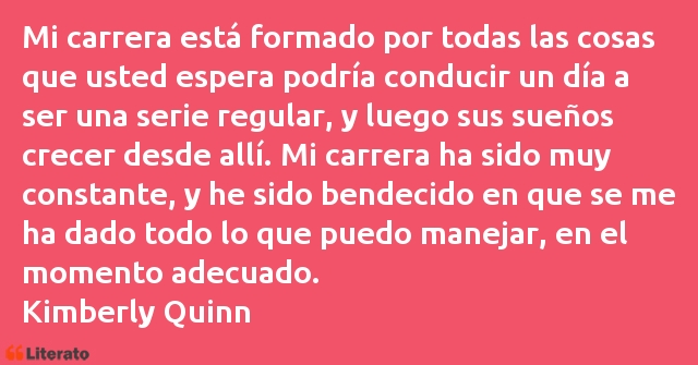 Frases de Kimberly Quinn