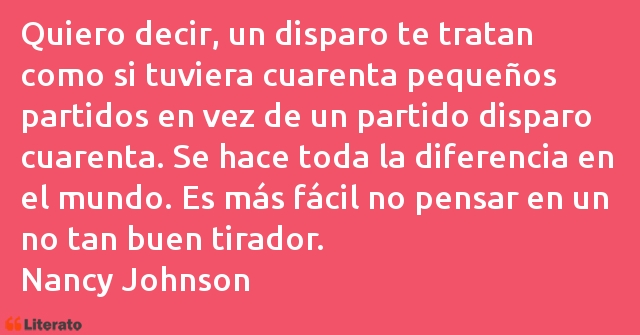 Frases de Nancy Johnson