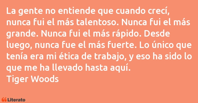 Frases de Tiger Woods