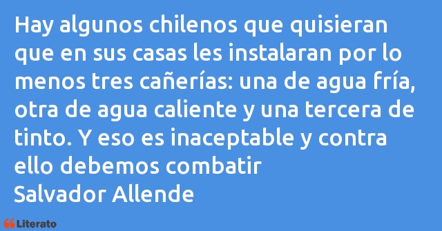 Frases de Salvador Allende