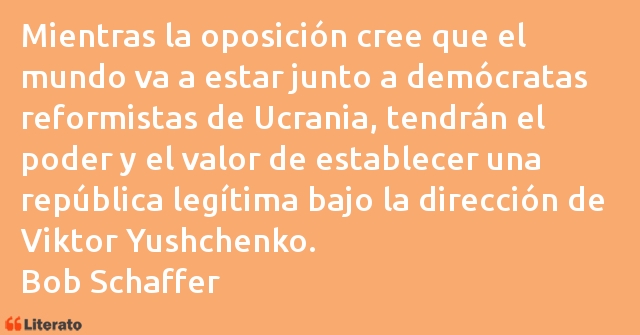 Frases de Bob Schaffer