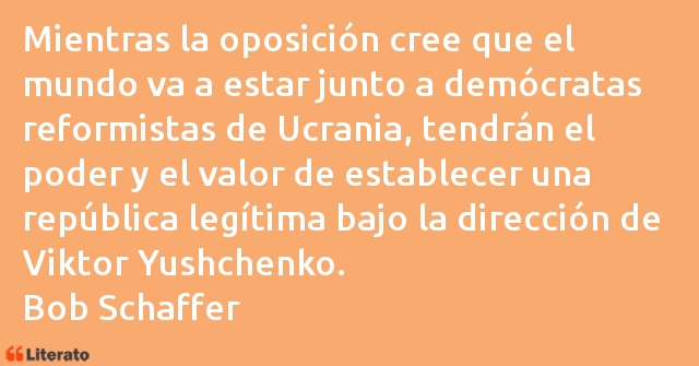 Frases de Bob Schaffer