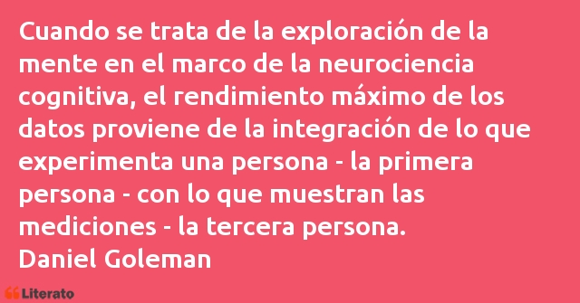 Frases de Daniel Goleman