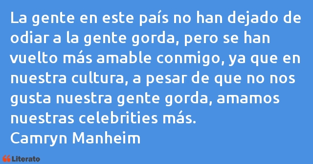 Frases de Camryn Manheim