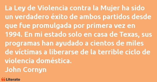 Frases de John Cornyn