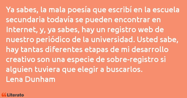 Frases de Lena Dunham