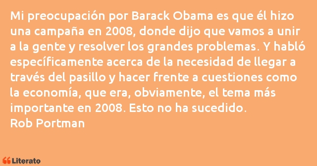 Frases de Rob Portman