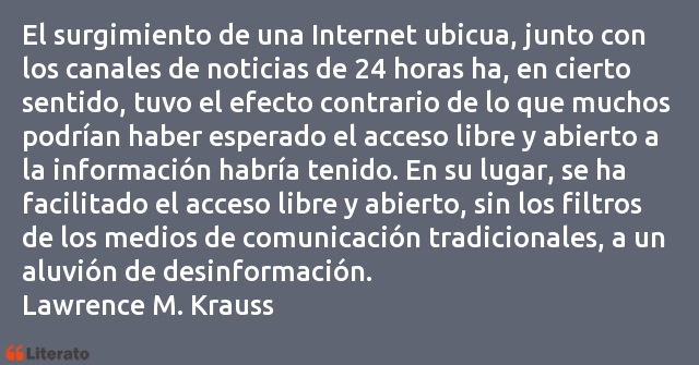 Frases de Lawrence M. Krauss