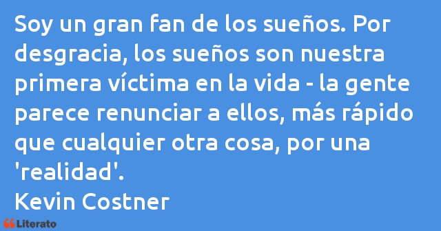 Frases de Kevin Costner