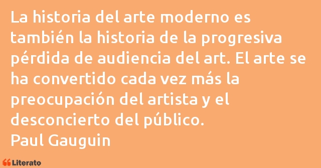 Frases de Paul Gauguin