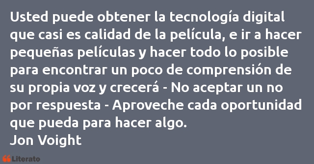 Frases de Jon Voight