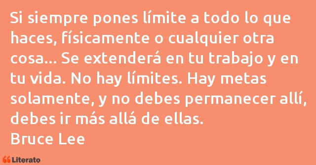 Frases de Bruce Lee