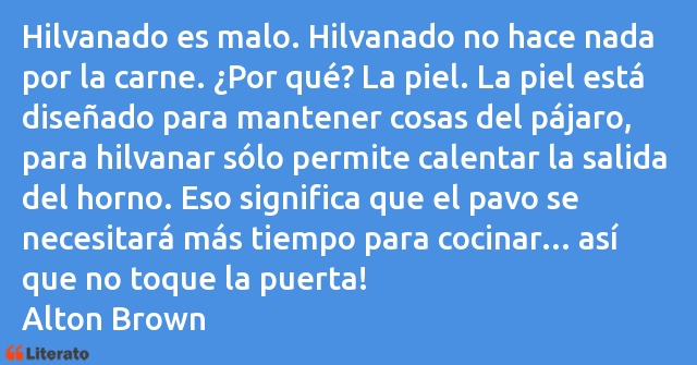 Frases de Alton Brown